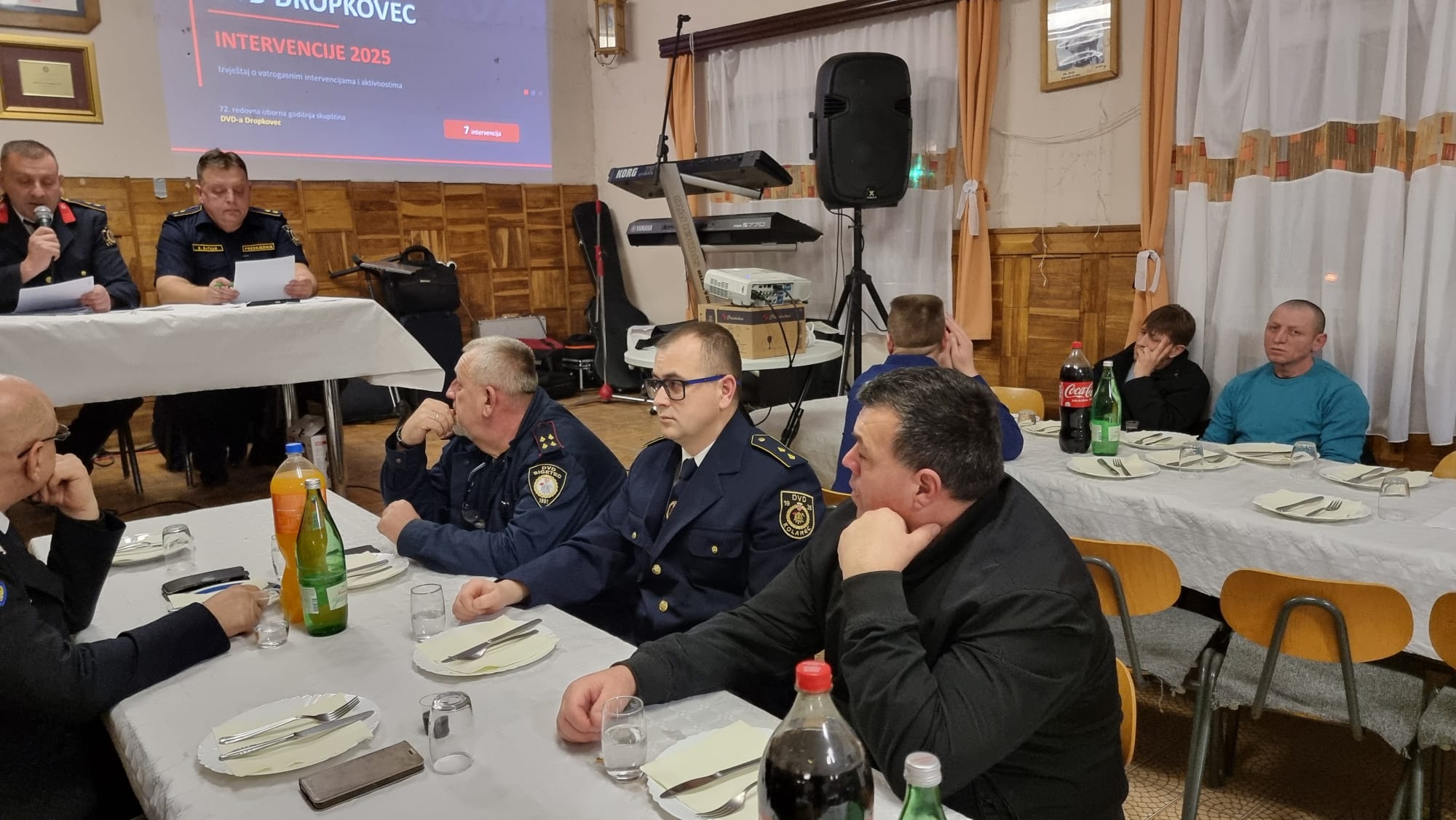 Načelnik Općine Gornja Rijeka Darko Fištrović na 72. skupštini DVD Dropkovec