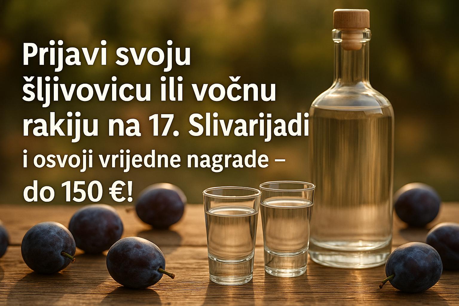 17. Slivarijada u Dropkovcu - Prijave za ocjenjivanje rakije 2025