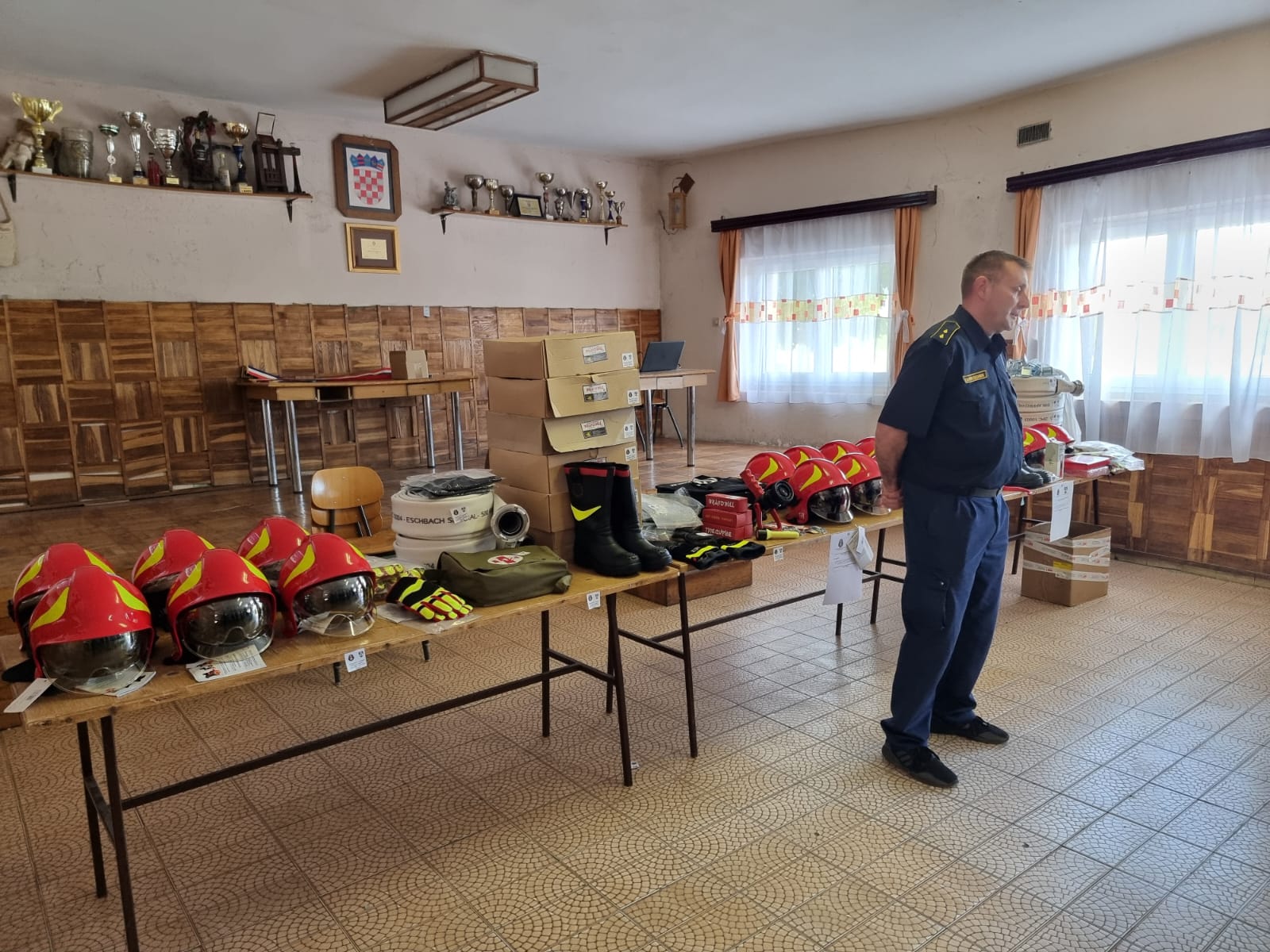 Zapovjednik VZO Gornja Rijeka Ivica Srbljinović